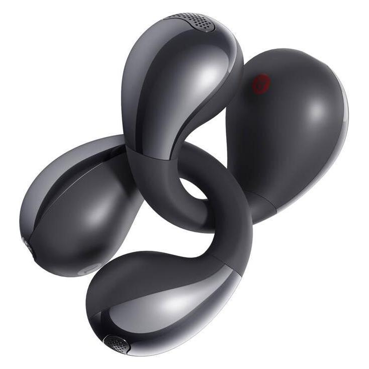 QCY Crossky Clip T33 Headphones (black) (5.50 h, Kabellos) (T33 black)