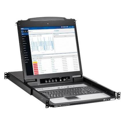 Eaton 16Port IP KVM with 19" LCD Console, German version (B020-U16-19-IPG)