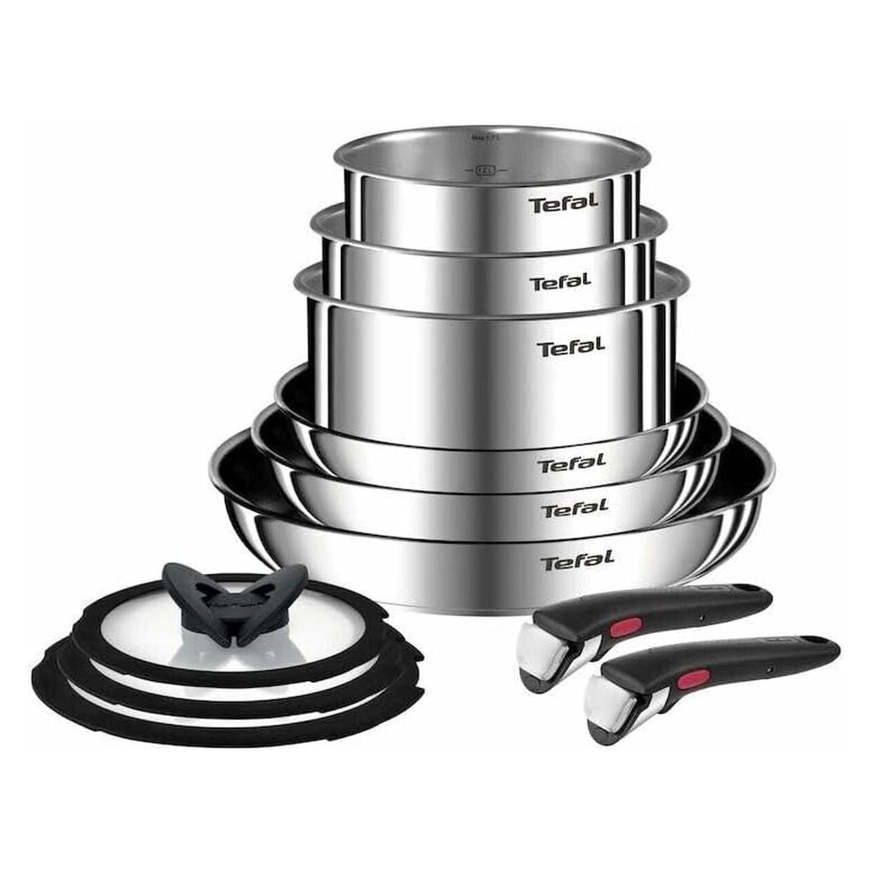 Tefal Ingenio Emotion Topf- und Pfannenset (L897SB74)