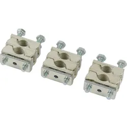 Eaton 183010 Doppel-Prismenklemme für NH-Trenner, 2 x 70-95 mm2 XNH1-X2PRC  - 3 Stück