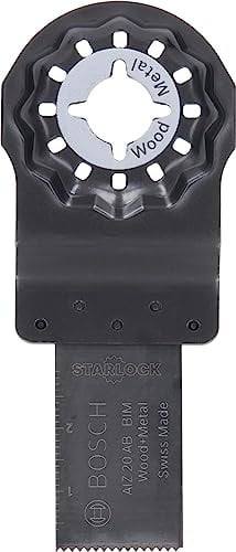 Bosch Starlock Bimetal Invalzaagblad voor hout, metaal en steen
