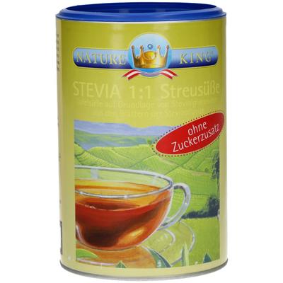 NatureKing Stevia 1:1 Streusüße 750 g Pulver