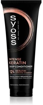 Syoss Intense Keratin condicionador intensivo com queratina 250 ml. Intense Keratin