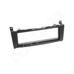 1-DIN Radioblende Mercedes C-Klasse (W204) ab 2007 schwarz Radiohalterung Blende