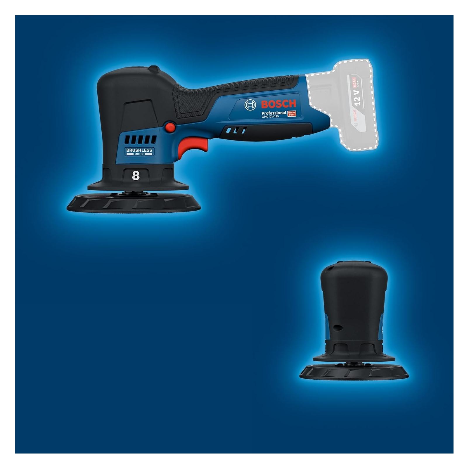 Bosch Professional GPX 12V-125 (Exzenterpolierer) (GPX12V-125(SOLO,C))