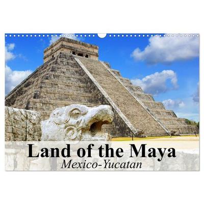 Land of the Maya Mexico-Yucatan (Wall Calendar 2027 DIN A3 landscape), CALVENDO 12 Month Wall Calendar