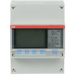 ABB A42111-100 Messwandlerzähler „Stahl“, 1 Phase, Wandleranschluss 6A 2CMA170555R1000