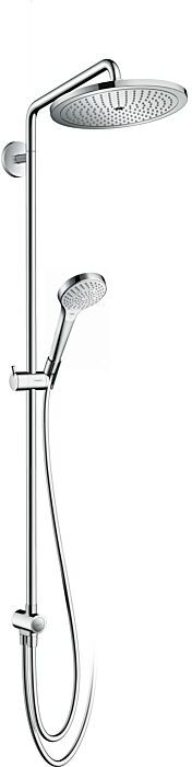 Hansgrohe Reno Croma Select 280 Air Showerpipe 26793000, chrom, 1jet, Brausearm 400 mm