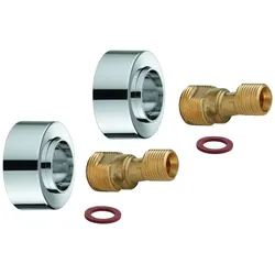 GROHE S-Anschluss 48453 1/2" x 3/4", Verstellbarkeit 7,5mm cool sunrise geb., 48453GN0 48453GN0