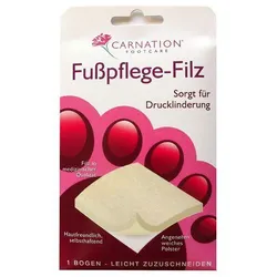 Carnation Fußpflege-Filz 1 ST