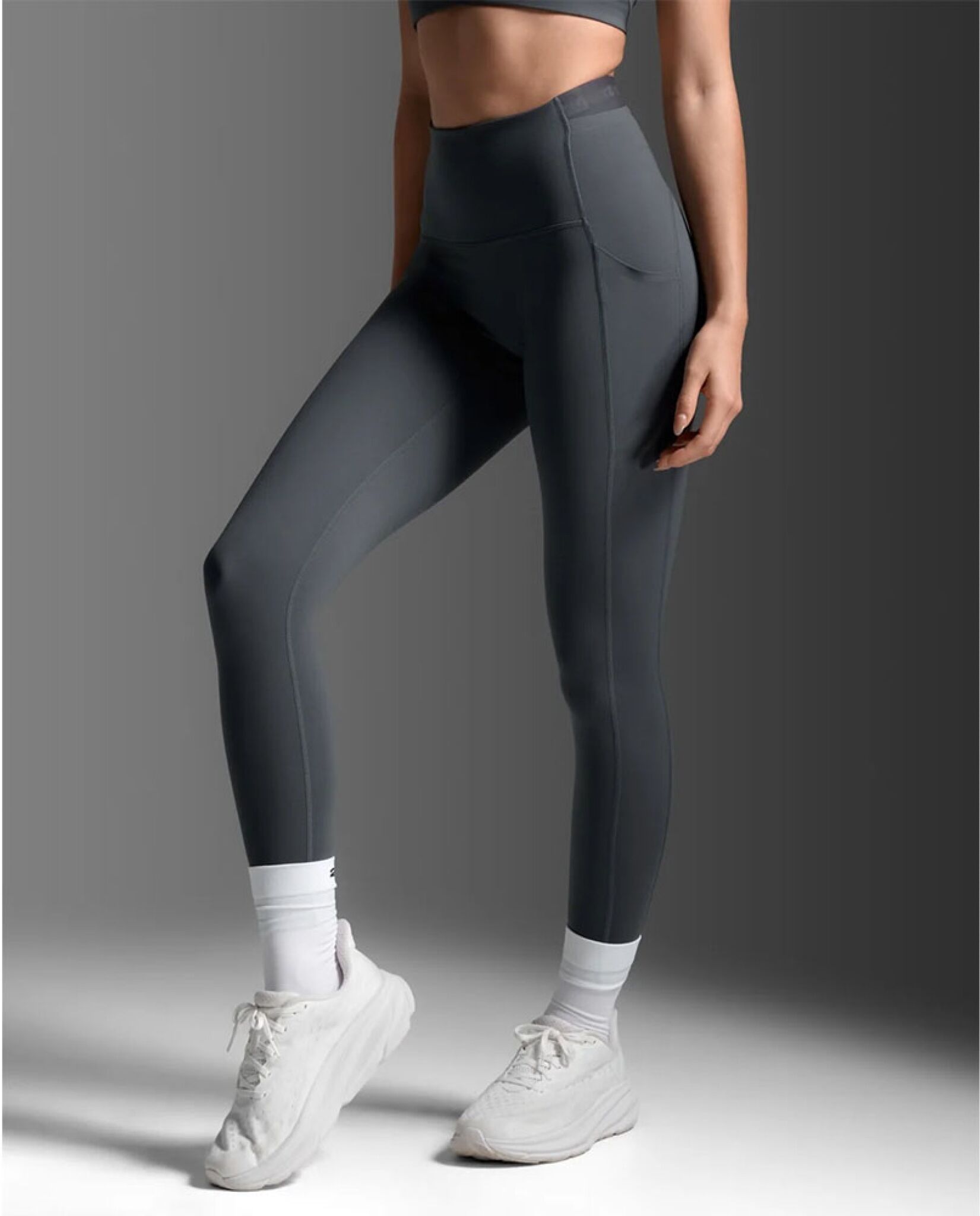 2XU Form Stash Hi-Rise Compression Tights treenihousut (naiset) - India Ink/India Ink, M