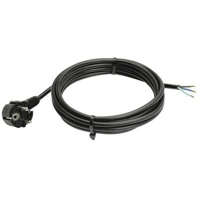 AS Schwabe 70839 Strom Anschlusskabel Schwarz 2m