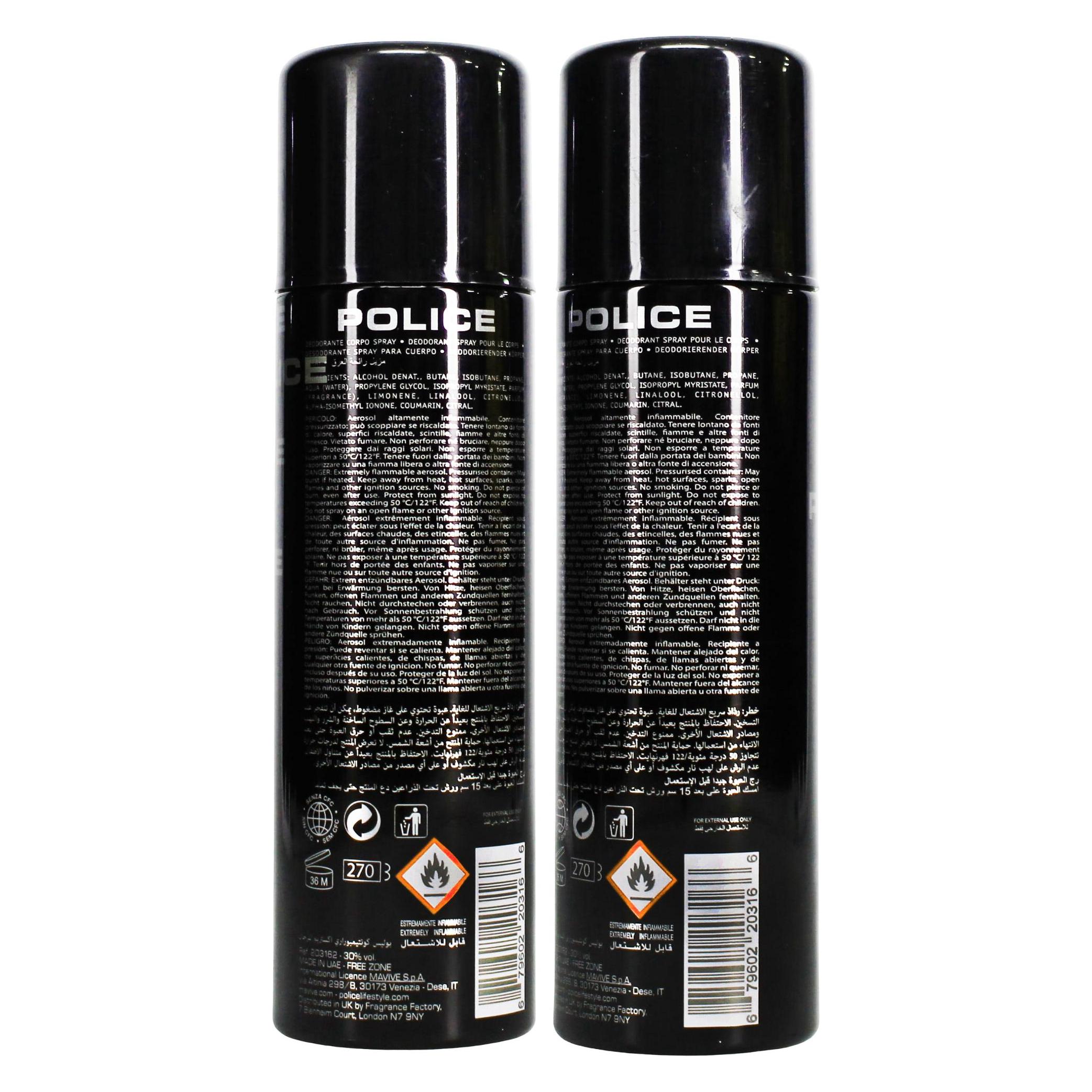 Police Extreme Deodorant Spray - 200ml (Spray, 200 ml) (53475372)