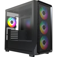 X5M , Tower-Gehäuse schwarz, Tempered Glass