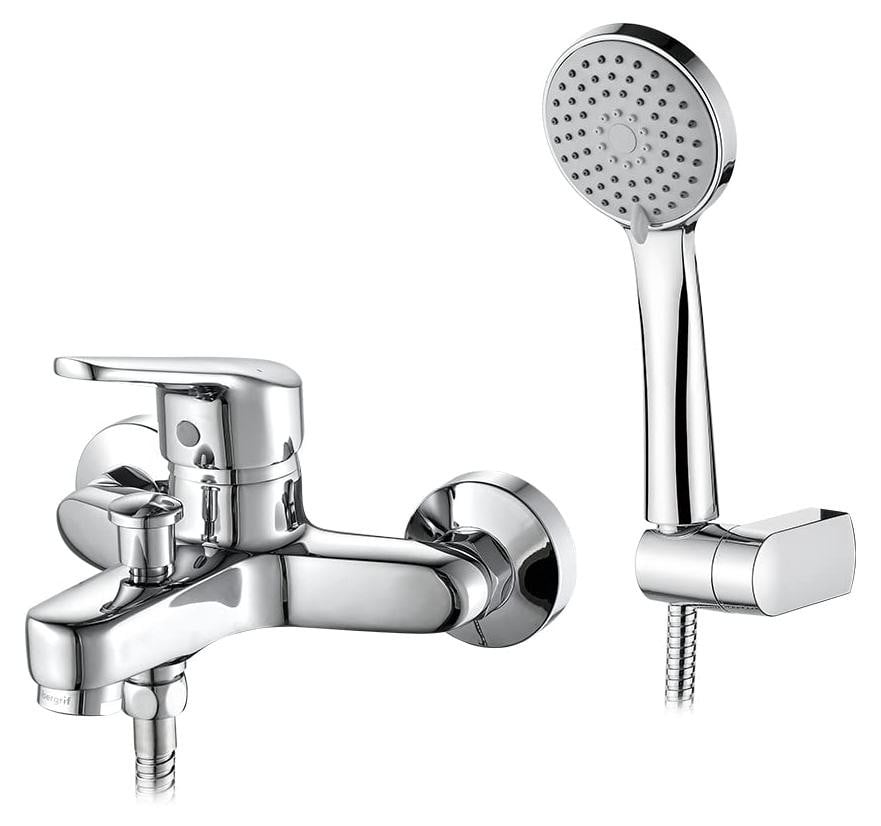 Dripio Doucheset met handdouche voor wandmontage, chroom