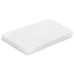 Weber Cleaning Parts GmbH Super-Handpad Janex - weiß - 250 x 115 mm - rechteckig - 50 Polierpads