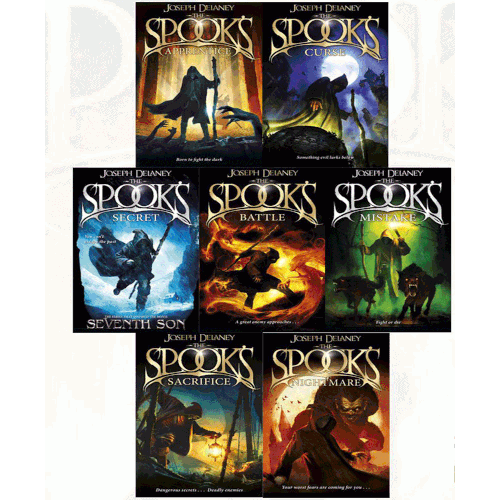 Red Fox Wardstone Chronicles (Spooks) Books 1–7 Set by Joseph Delaney – Apprentice, Curse & Dark Fantasy Collection