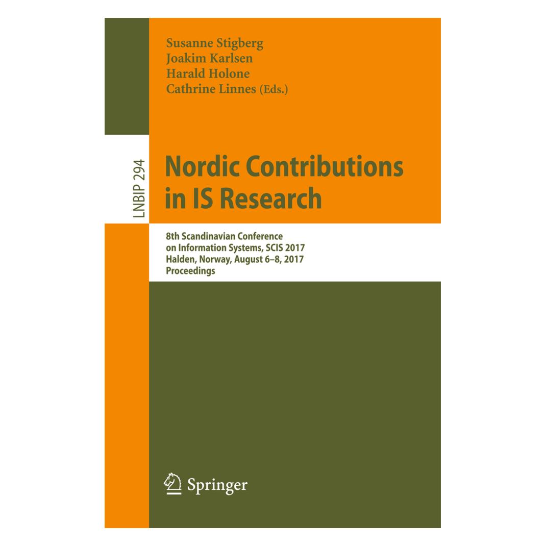 Springer Nordic Contributions in IS Research (Englisch, Softcover) (55929679)
