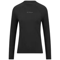 Cep Damen Core Run Merino Base Layer Shirt Long Sleeve schwarz