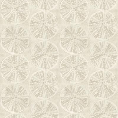 Chesapeake Sea Biscuit Beige Sand Dollar Wallpaper