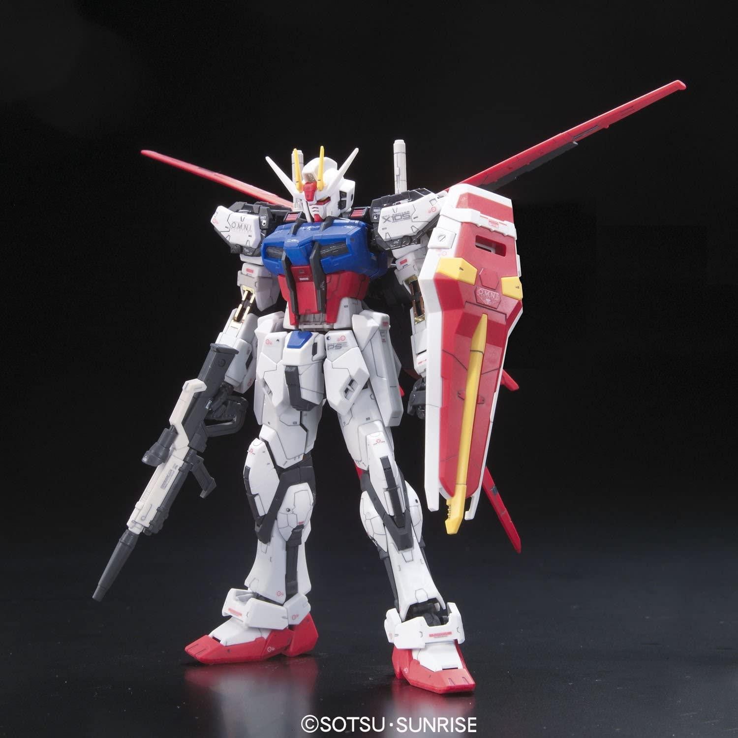 Bandai RG 1/144 Aile Strike Gundam Blauw