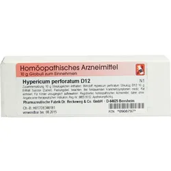 HYPERICUM D 12 Globuli 10 g Globuli