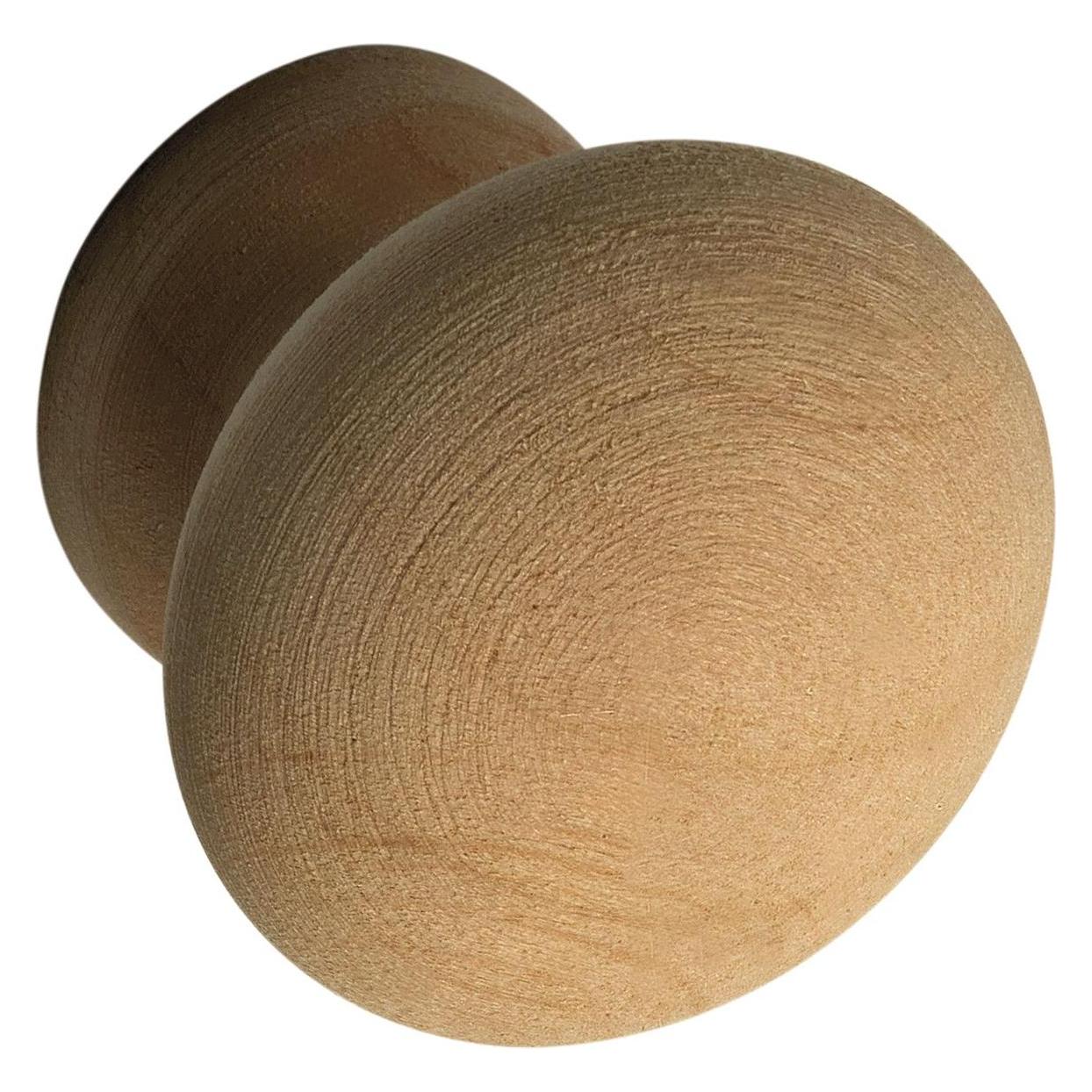 Alles im griff Knopf Hemera ø 25 mm, Tiefe 26 mm, Erle roh (42734004)