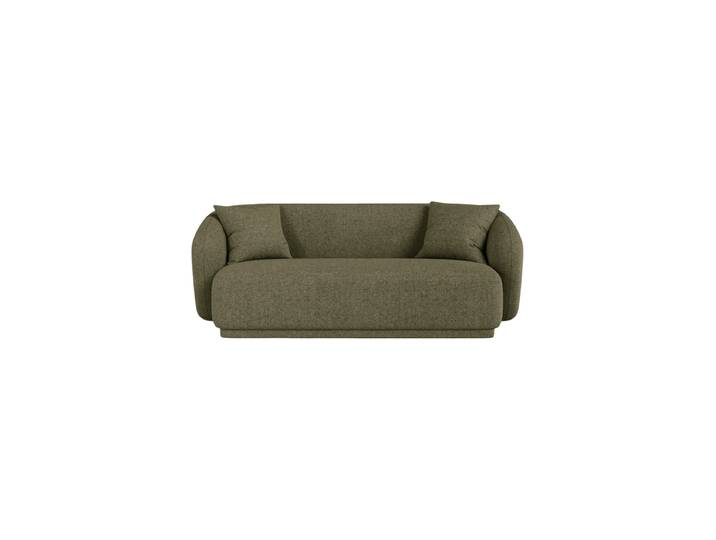2-Sitzer Design Sofa Jane Chenille Grün chosen by Bloomingloft