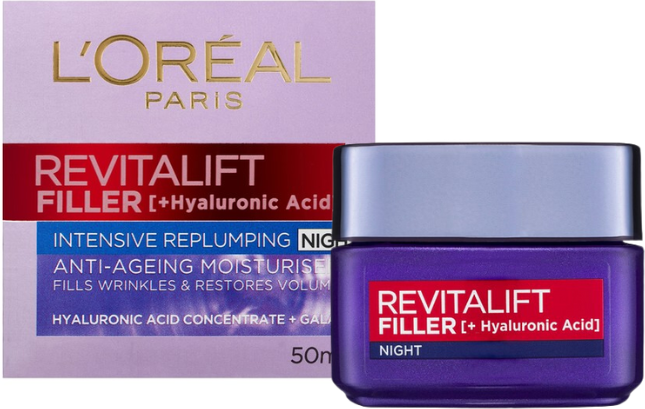L'Oreal Revitalift Filler Deep Replumping Night Cream 50ml 50ml