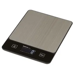 MAUL Briefwaage »MAULlibra« bis 5 kg schwarz, 14.7x1.6x19.7 cm