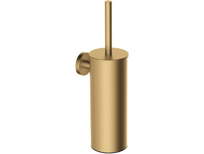Wiesbaden Alonzo - Toiletborstel met Houder - Geborsteld Messing - PVD