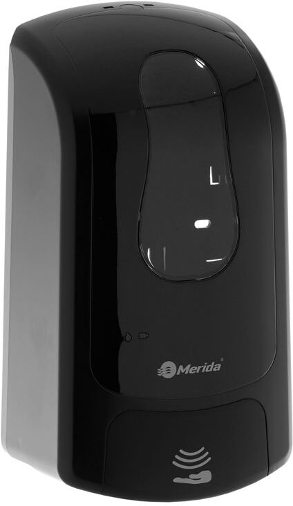 Dávkovač tekutého mýdla AUTOMATIC MERIDA ONE, černý