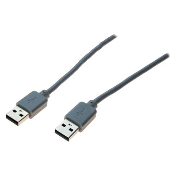 Exertis Connect USB 2.0 Kabel, USB St. A / USB St. A, 0,5 m Preisgünstiges USB-Kabel für Standardanwendungen (0.50 m, USB 2.0) (532502)