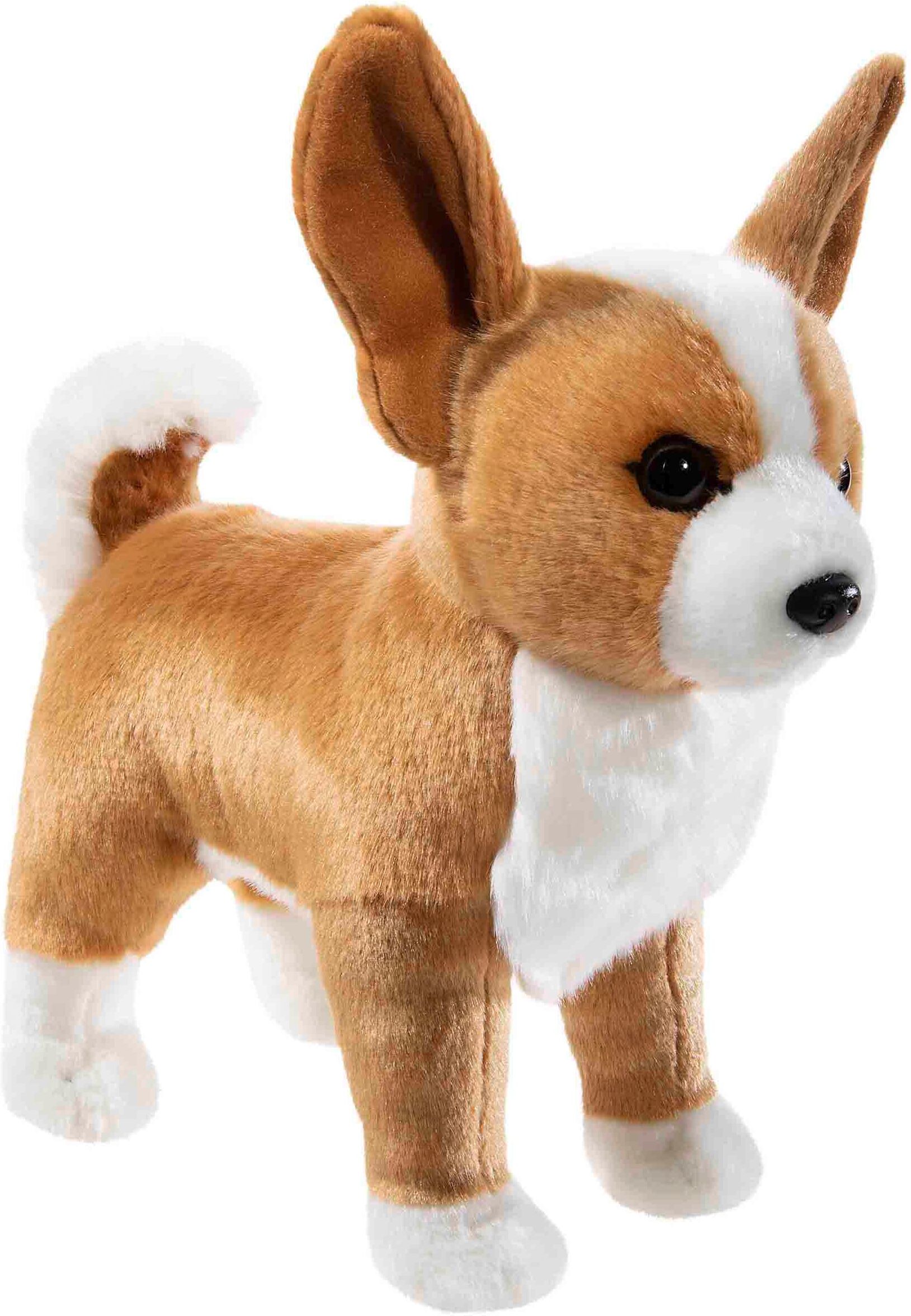 Kuscheltier HEUNEC "Chihuahua stehend 25 cm", braun, Plüschfiguren, KinderH:25cm, Polyester, Kuscheltier, H:25cm