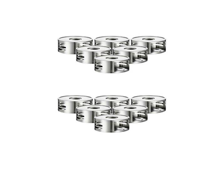 Ritzenhoff & Breker Kannenstövchen Basic Stövchen 16 cm 12er Set, (12-tlg)