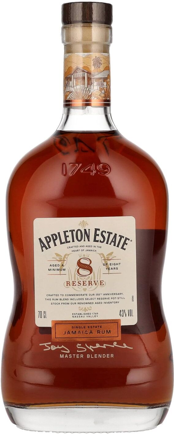 Appleton Estate Reserve 8 Blend Jamaica Rum 43% Vol. 0,7l