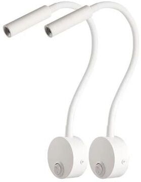 Uplift Picks 2 Piece Modern Wall Sconce Set Bedroom Bedside Lights new White warm White (3000k)