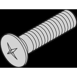Schroff Linsensenkschraube 21100429 (VE100)