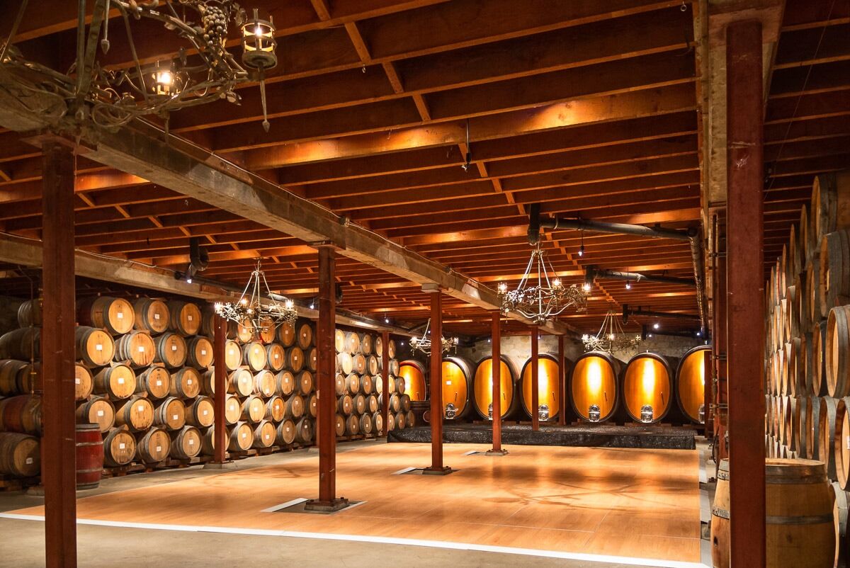 Papermoon "Napa Valley Wein" bunt B/L: 3,5m x 2,6m, Bahnen: 7 Stk.