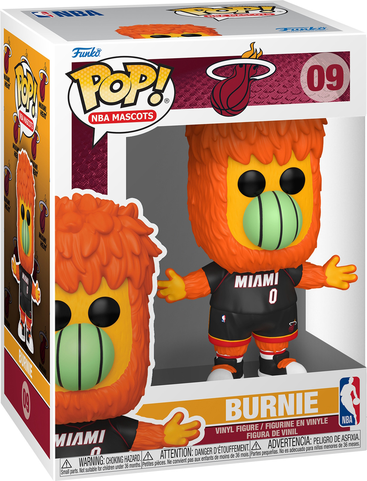 Funko Pop! Vinyl figuur NBA Mascotte Miami - Burnie 09