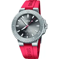 Oris Aquis Date Relief 43,5mm 01 733 7789 4153-07 4 23 36FC - grau,rot - 43.5mm
