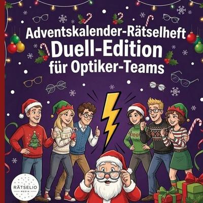 Adventskalender-Rätselheft, Taschenbuch von Rätselio Media, Rätselio Media, 978-3-693-44107-7