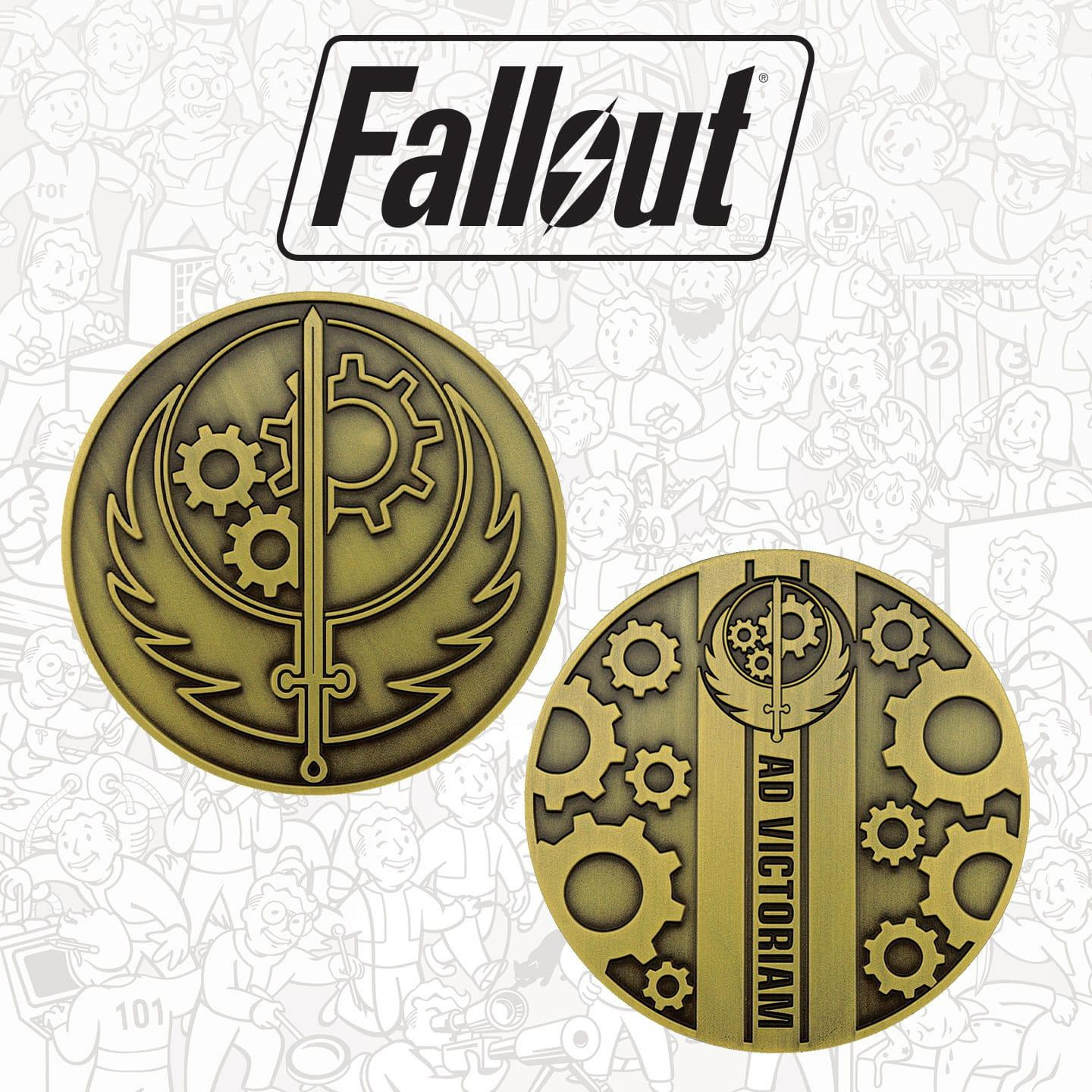 Fanatic Fallout Medaille van de Brotherhood of Steel