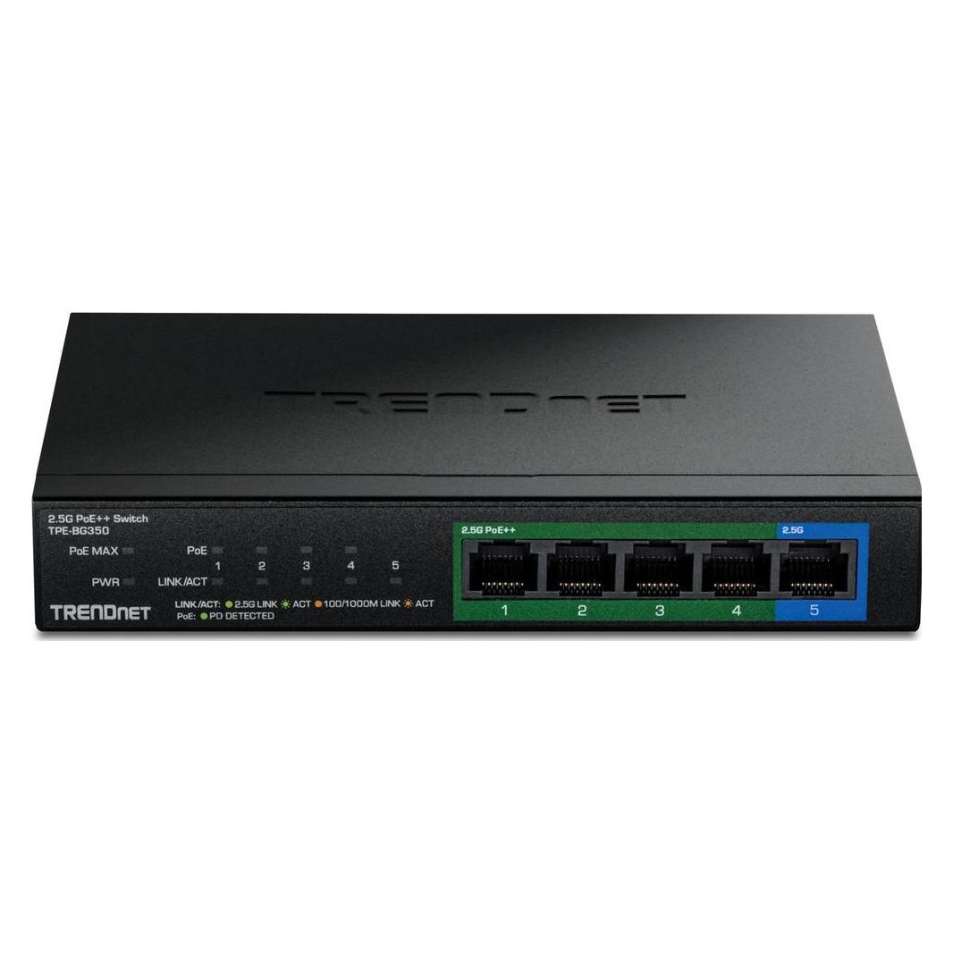 Trendnet 5-PORT 2.5G POE++ SWITCH (5 Ports) (TPE-BG350)
