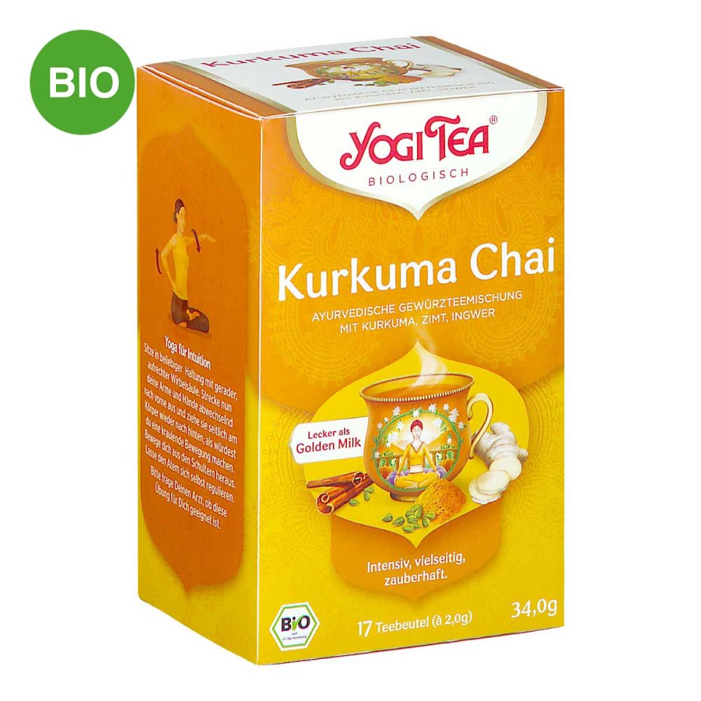 YOGI TEA GmbH Yogi Tea Kurkuma Chai Bio Teebeutel 13416481