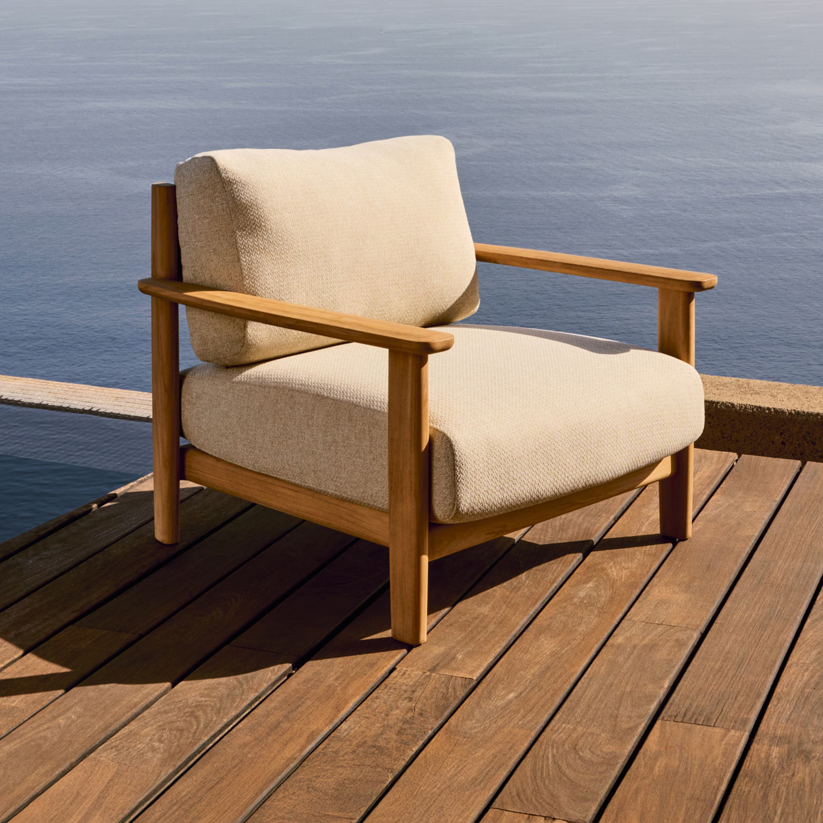 Kave Home Fauteuil Tirant Teakhout