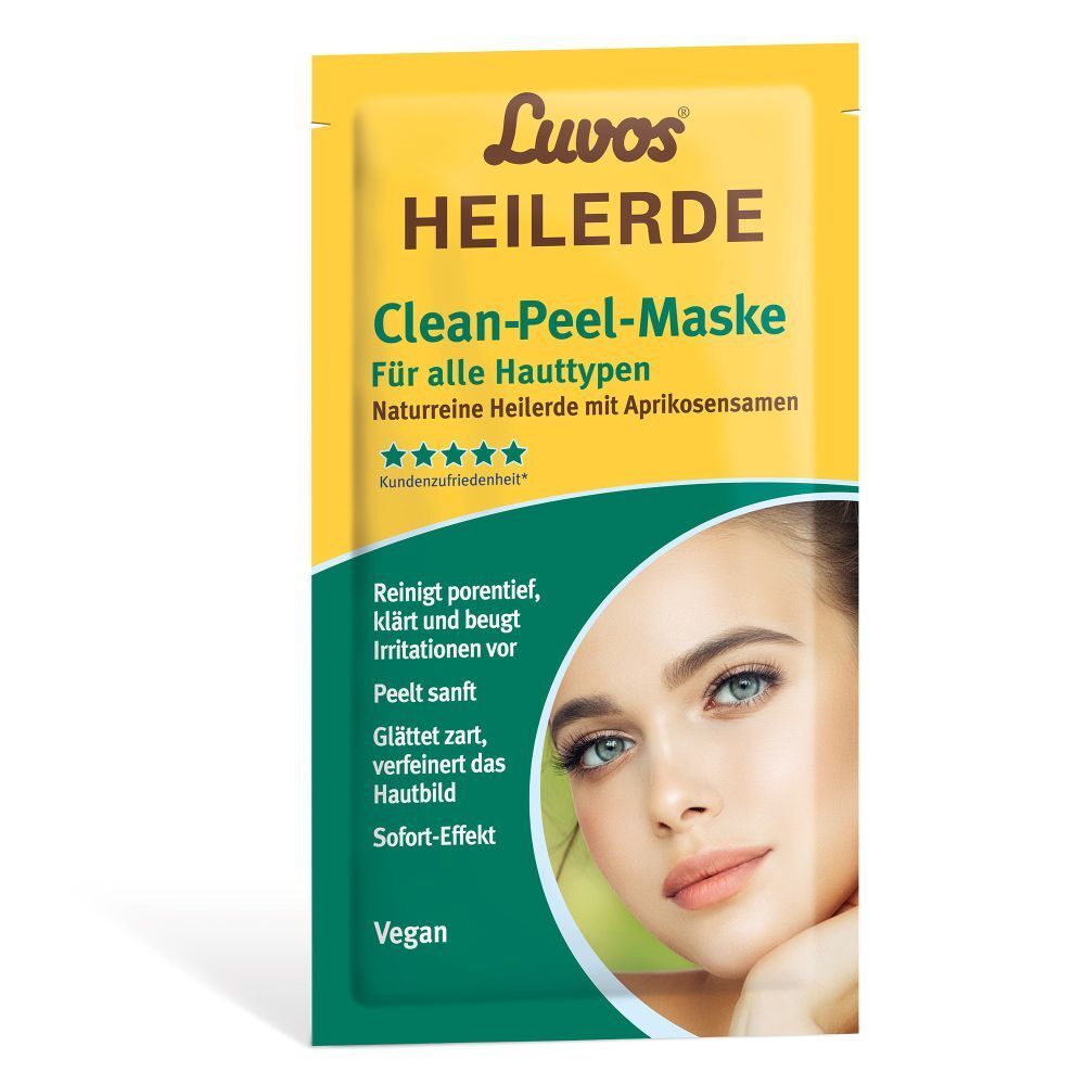 Luvos Heilerde Clean-Peel-Maske 2x7,5 ml Gesichtsmaske