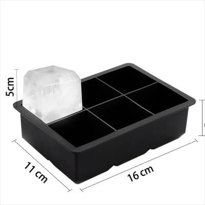 Uplifted Finds Premium Dual Style Silicone Ice Mold Set Large Square & Round Sphere Makers For Whiskey & Cocktails c