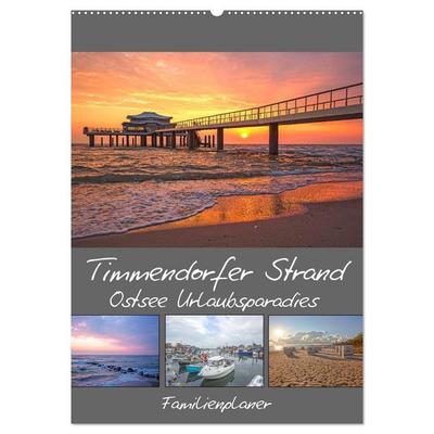 Timmendorfer Strand - Ostsee Urlaubsparadies (Wandkalender 2026 DIN A2 hoch), CALVENDO Monatskalender