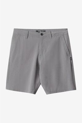 O'Neill s Reserve Light Check 19"" Hybrid Shorts in Dark Shadow, Size 31, Elastane/Polyester"